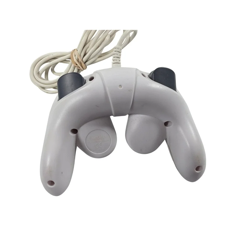 GameStop GS Controller for Nintendo GameCube Wired Light Gray Turbo Function